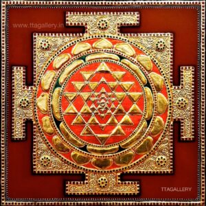 Sri Yantra, also known as Sri Chakra, is a complex sacred geometry used for worship